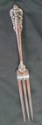 Wallace Sterling Grande Baroque Strawberry Fork 5 Inches 14.5 Grams .925 Silver