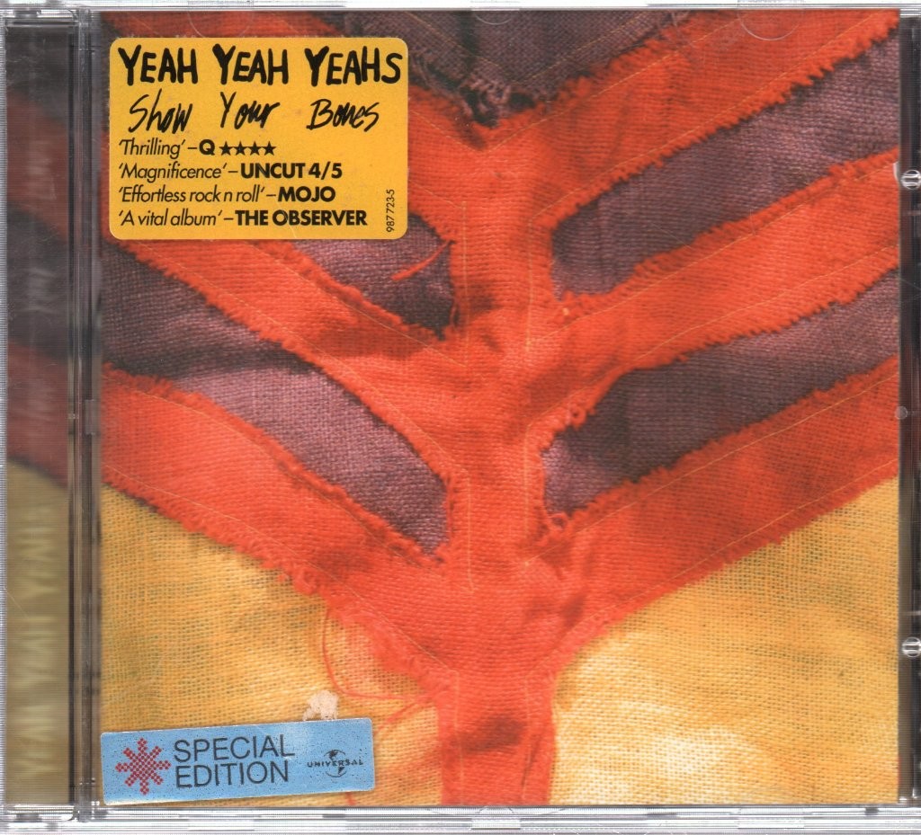 Yeah Yeah Yeahs Show Your Bones CD Europe Polydor 2006 9877235