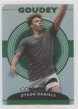 2022 Goodwin Champions Goudey Platinum Rainbow Green Dyson Daniels #GP32 0a3