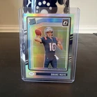 2024 Panini Donruss Optic - Rated Rookie Drake Maye #229 Silver Holo Prizm (RC)