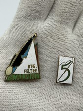 Distintivo 8° Rgt Alpini “Btg. Feltre” E Distintivo 5º Rgt. Alpini WW2 Arditi