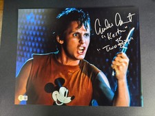 Emilio Estevez Signed 11x14 Photo as Keith or Two Bit The Outsiders Beckett Witn
