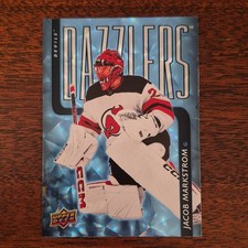 Upper Deck Dazzlers Blue Jacob Markstrom Devils DZ-72 2025-26 Series 2