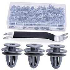 51pcs Door Trim Panel Retainer Clip Gray Nylon for Honda Acura 50pcs Remover
