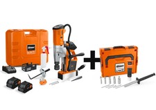 Fein 18V Universal Magnetic Base Drill Up To 1-3/8 Inch Cordless Kit With 5