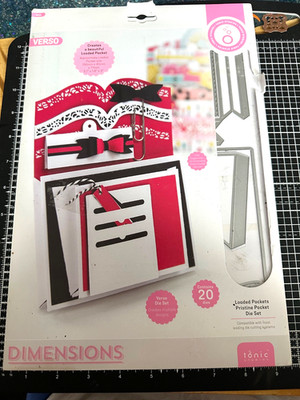 Tonic Studios - 3913e Loaded Pockets Pristine Die Set
