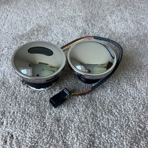 HARLEY DAVIDSON DYNA OEM CHROME GAS / FUEL CAP AND GAS / FUEL GAUGE 75241-08