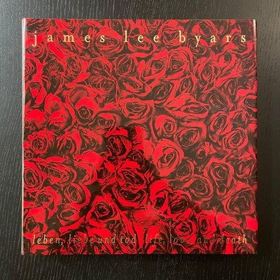 James Lee Byars - Life, Love and Death by Klaus Ottman (2004, Hardcover)