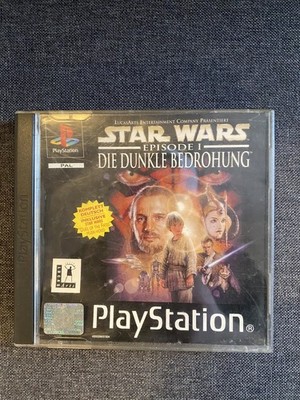 Play Station 1 Star Wars Episode 1 Die Dunkle Bedrohung Spiel