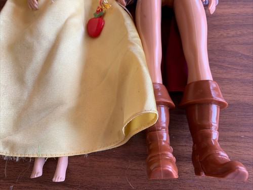 2 VINTAGE DISNEY SNOW WHITE PRINCE Dolls KK - Picture 5 of 8