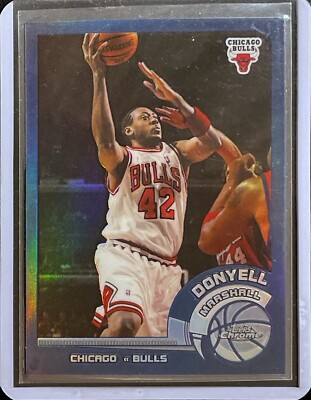 Donyell Marshall - Refractor - 2002-03 Topps Chrome #52