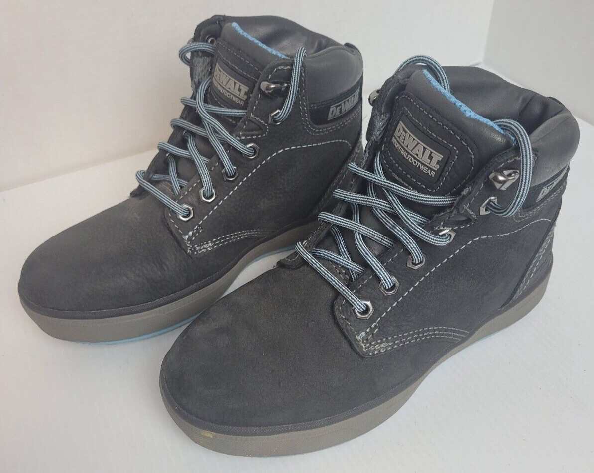 DeWalt Plasma Steel Safety Toe Leather Work Boot Women’s 6 WM
