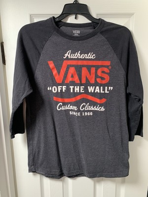 Vans Off the Wall Size -Small Mens Long sleeve Graphic Shirt
