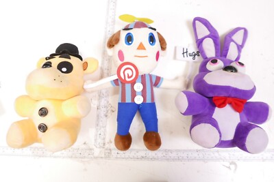 Lot of 3 Five Nights At Freddy's Plush Toy 12'' Lot of 3
