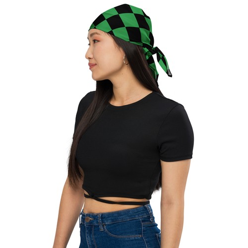 Demon Slayer Tanjiro Haori Anime Bandana - Bild 2 von 7