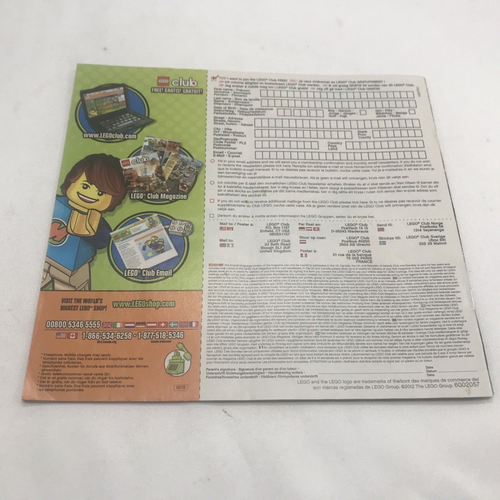 *SOLO MANUAL DE INSTRUCCIONES LEGO NINJAGO FANGPYRE CAMIÓN EMBOSCADA 9445* ENVÍO GRATUITO - Imagen 3 de 6