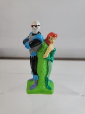 1993 Mr freeze and Poison Ivy Batman the animated series Rubber figure Toy