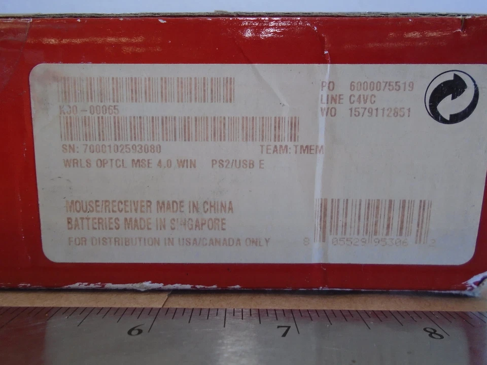 Microsoft Wireless Optical Mouse 4.0 PC / MAC / PS/2 / USB ( Black & Gray ) - Image 4 of 4