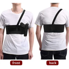 US Tactical Shoulder Holster Concealed Carry Pistol Holster Adjustable Gun Pouch