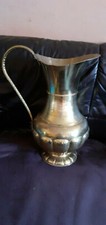 Gro&szlig;e Messing kanne Vintage Krug Vase Amphore