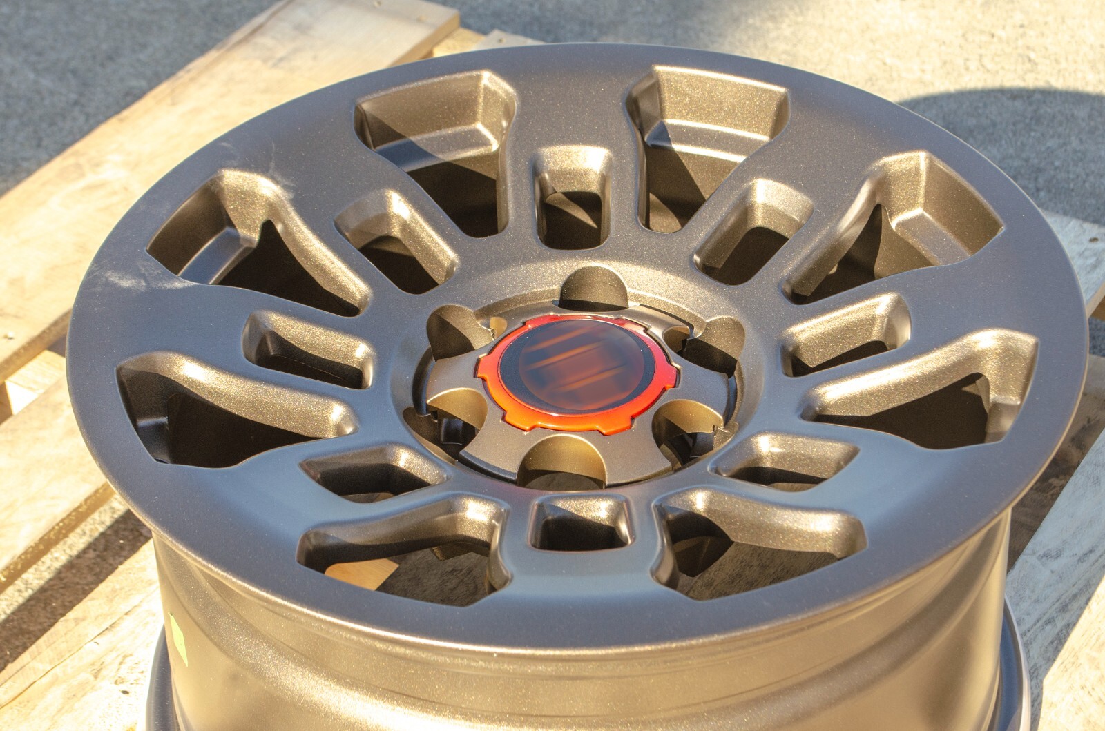 17X9 +0 6x139.7 BRONZE Off Road Wheels Fits PRO Tacoma 4Runner SR5 SET ...