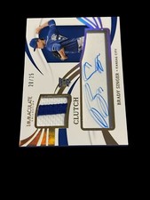 2021 Panini Immaculate - Clearly Clutch Auto Brady Singer #CCR-BS /25 