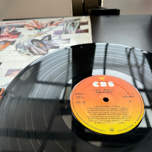 THE WALL - PINK FLOYD RARE COPY COLOMBIA LATIN PRESS EX CONDIT GATEFOLD “C2L-12” - Picture 4 of 8