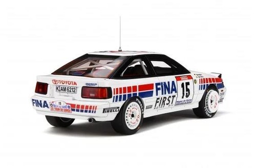 OttO OTM727 1/18 Celica GT-Four ST165 1991 White / Blue / Red Model Car - Picture 6 of 8