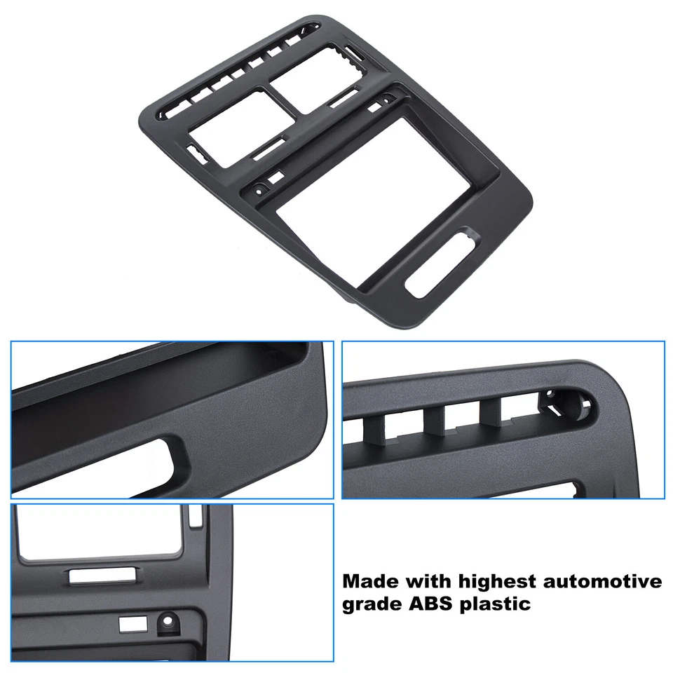 For Nissan 300ZX 1990-1999 Double Din Radio Dash Bezel Kit with Stock Finish - Image 3 of 4