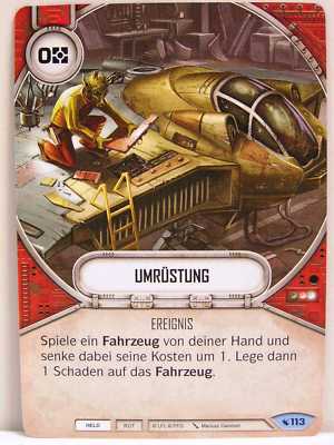 Star Wars Destiny - 2x #113 Umrüstung - Vermächtnisse / Legacies