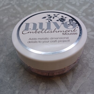 Nuvo Embellishment Mousse LILAC LAVENDER open See pic Nuvo by Tonic Studios UK