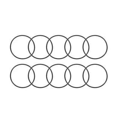A●10Pcs 51x1.9mm Black Flexible Nitrile Rubber O Ring Oil Seal Washer Grommets - Bild 1 von 4