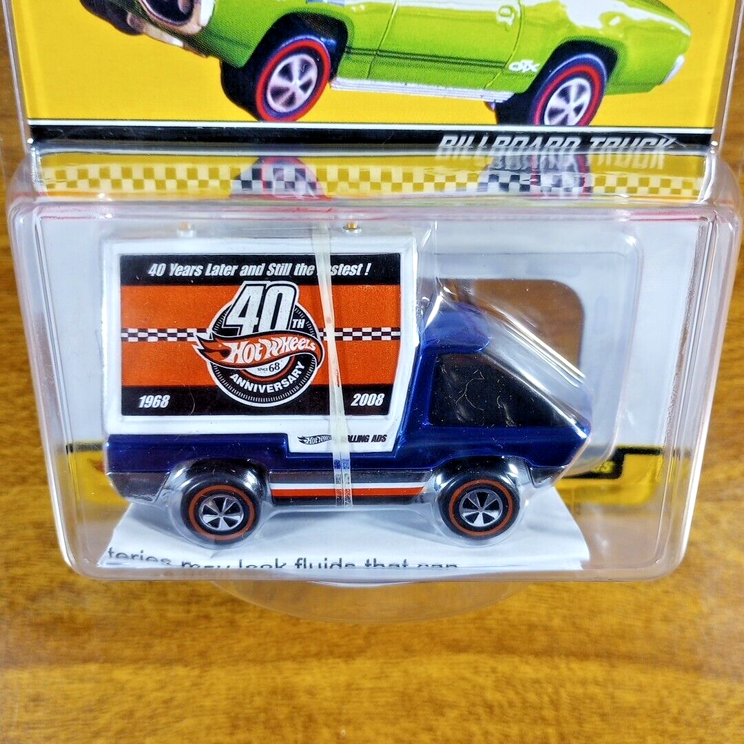 Hot Wheels ビルボードトラック RLC Hot Wheels RLC 8th Collectors Nationals Billboard Truck 1928/3000