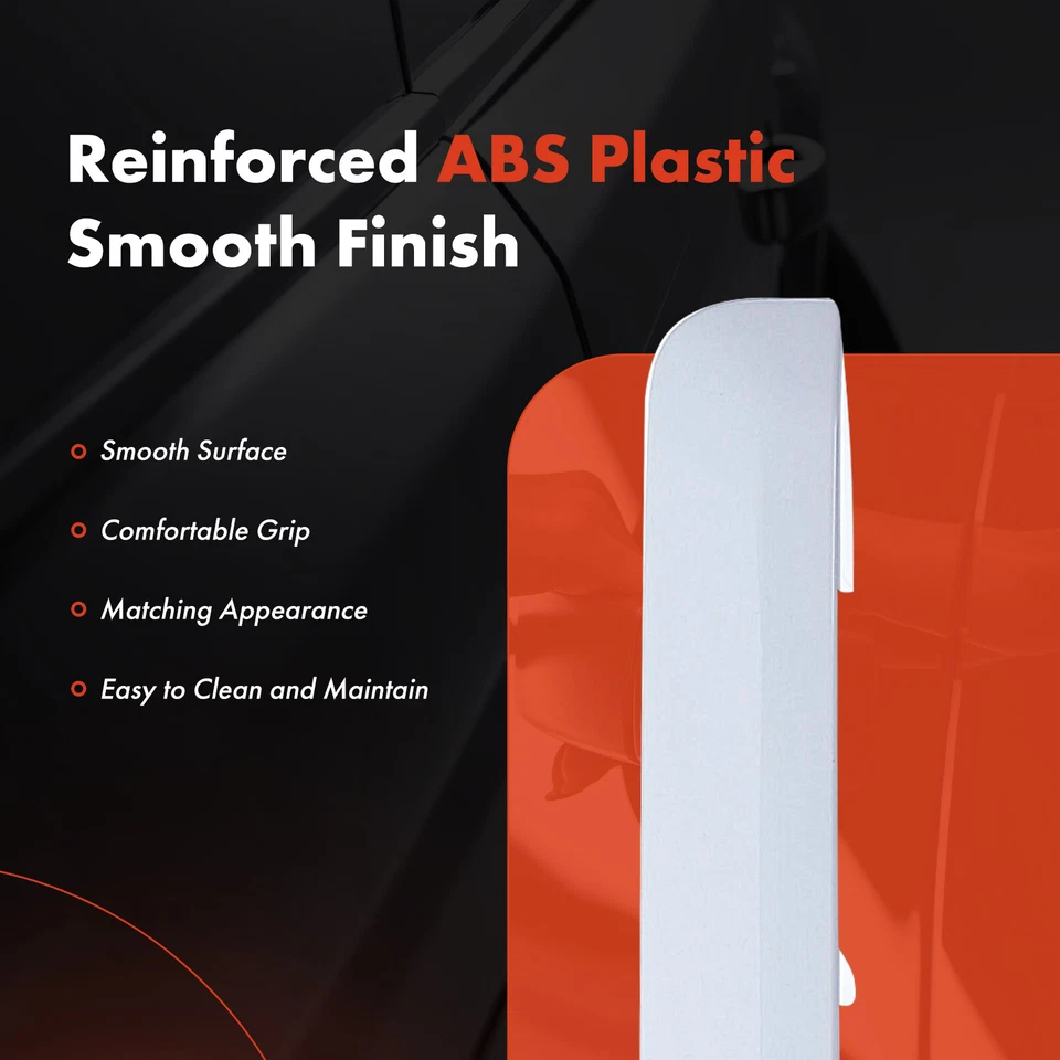 Puerta trasera levadiza adorno blanco para Scion xB 2004 2005 2006 con placa de metal Foto 4 de 4