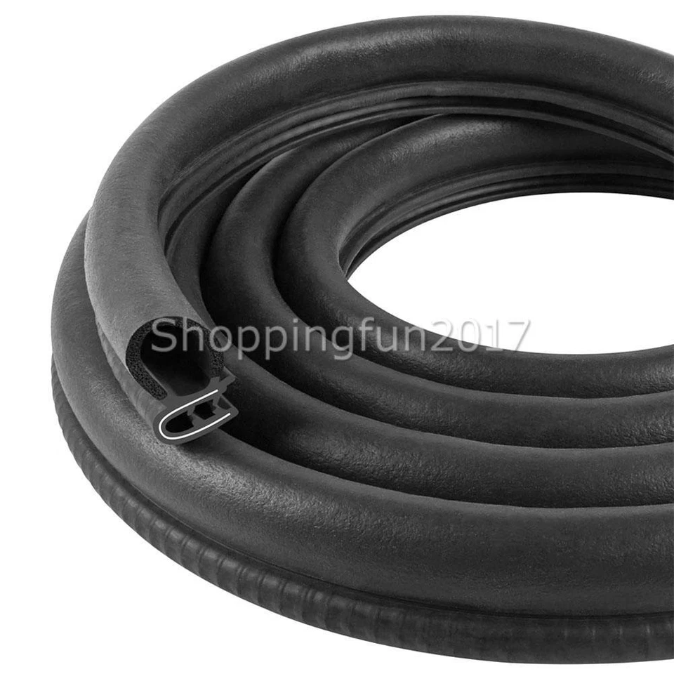 10m Bulb Pinchweld Rubber Pinch Weld Trim Toolbox Car Van Boot Door Edge Seal X - image 2 of 4