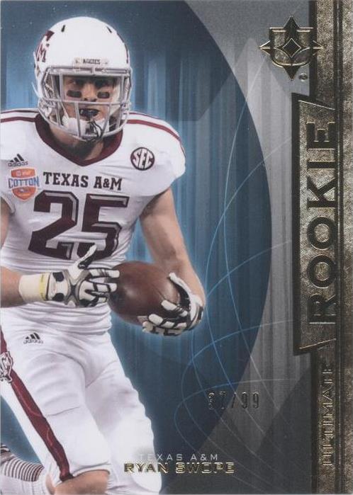 2013 Upper Deck Ultimate Collection Ryan Swope #137 - 1 of 2