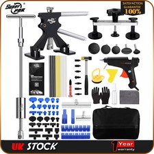 72pcs Car Paintless Dent Removal Kit Slide Hammer Repair PDR Glue Puller Tabs UK
