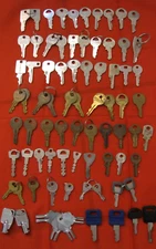 #2 Mixed Lot of 80 House, Car, Other Keys: ACE GF Guard Neiman Master Hudson