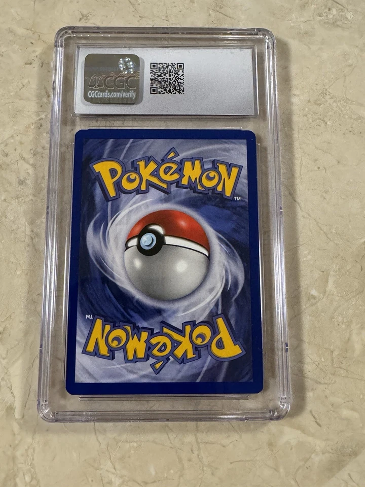 Pokemon Vulpix CGC 9 Mint 1999 Base Set  2 99/130 PSA BGS - Image 2 of 2