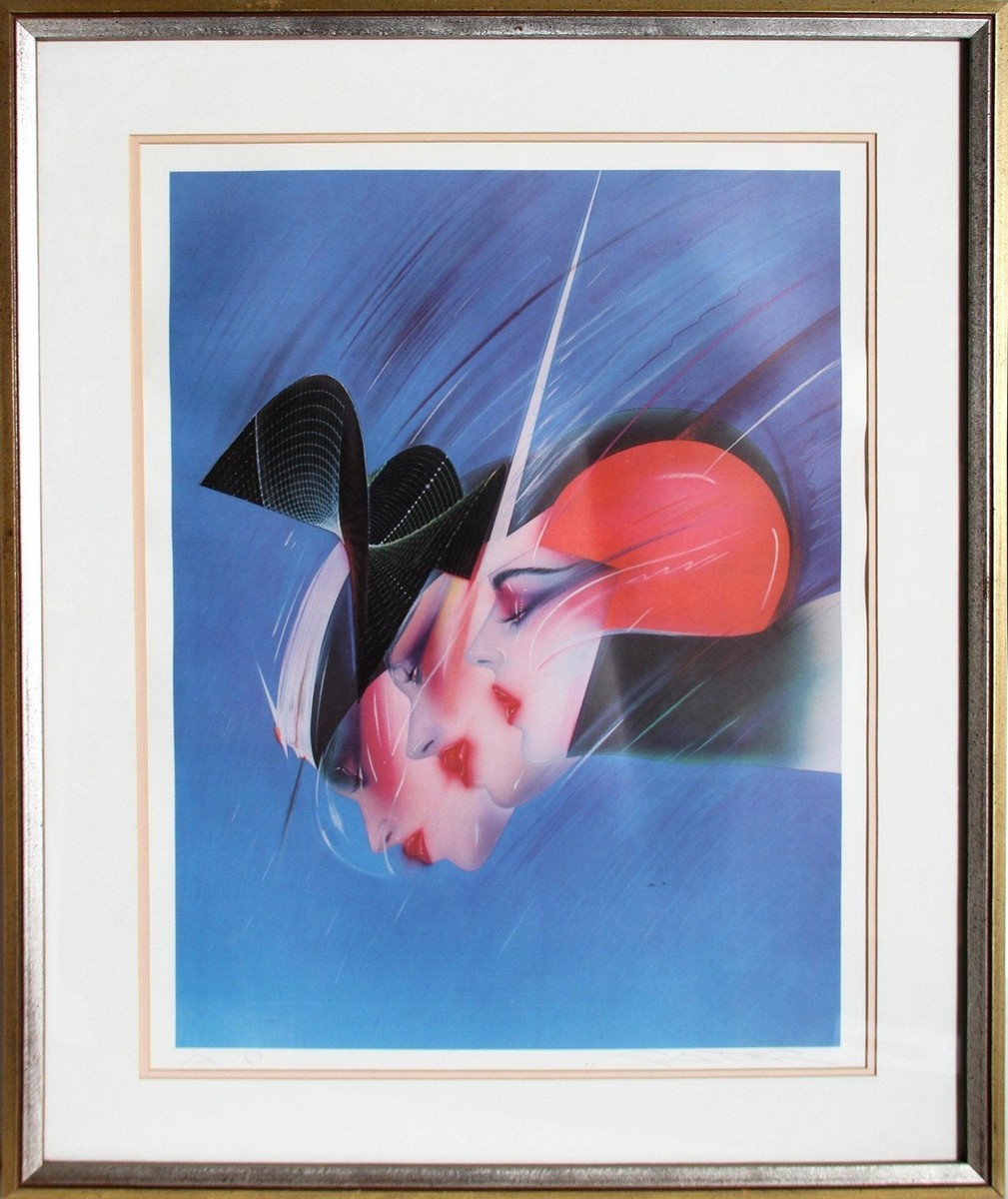 Pater Sato, Space Stirs, Lithograph, signed and numbered in pencil