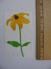 Mrs. Grossman's Stickers BLACKEYED SUSAN 2" X 3.25" 1 Mod NEW