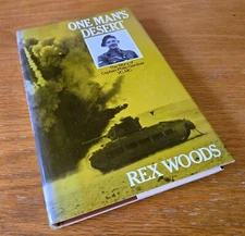 One Man's Desert: Story of Captain Philip Gardner, V.C. (HC, DJ, 1986) VERY GOOD