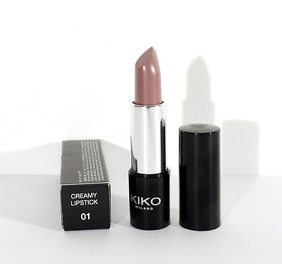 KIKO Milano Creamy Lipstick 01 Full Size NEW