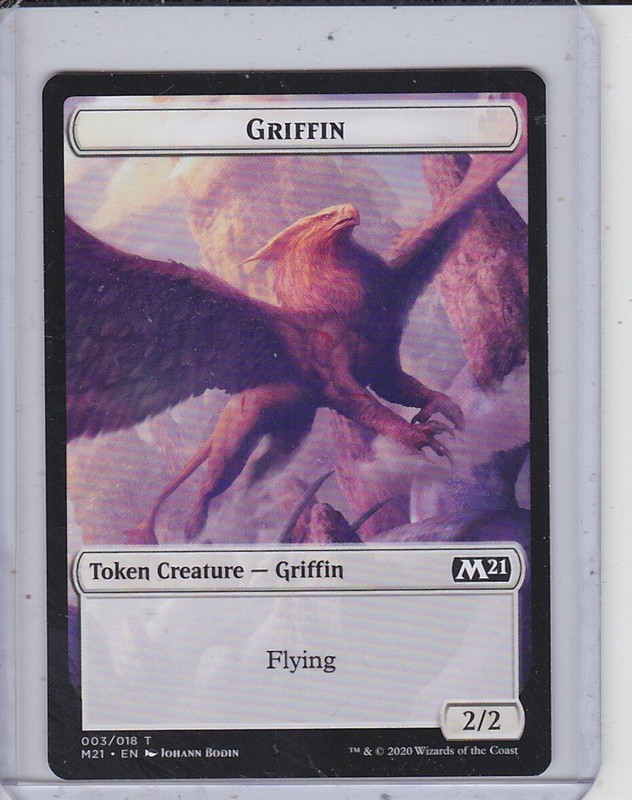 MtG Magic The Gathering Core 2021 Token Cards x1