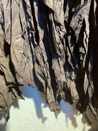 Luna Luz Black Dress Laces And Ruffles, Size S, Goth - Picture 5 of 11
