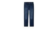NEW KIDS BOYS LEVIS 502 REGULAR TAPER STRETCH BLUE JEANS 20 30 X 32 915502 D3C