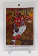2019 Topps Finest Blue Chips Gold Refractor #FBCRI Raisel Iglesias /50 Reds