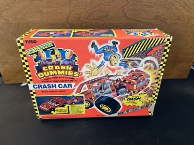 クラッシュダミーズ Tyco Bash 'N Bomber Crash Car 1992 Tyco Crash Test Dummies Bash 'N Bomber Car Complete