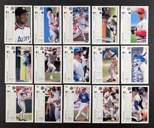 1990 Upper Deck Baseball Complete Set 700 Cards