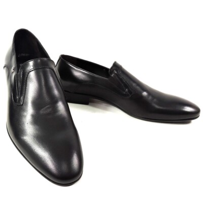 GOODMAN ?? MEN\'S BLACK SOFT LEATHER COMFORT LOAFERS GoodMan ?? MEN main image 3